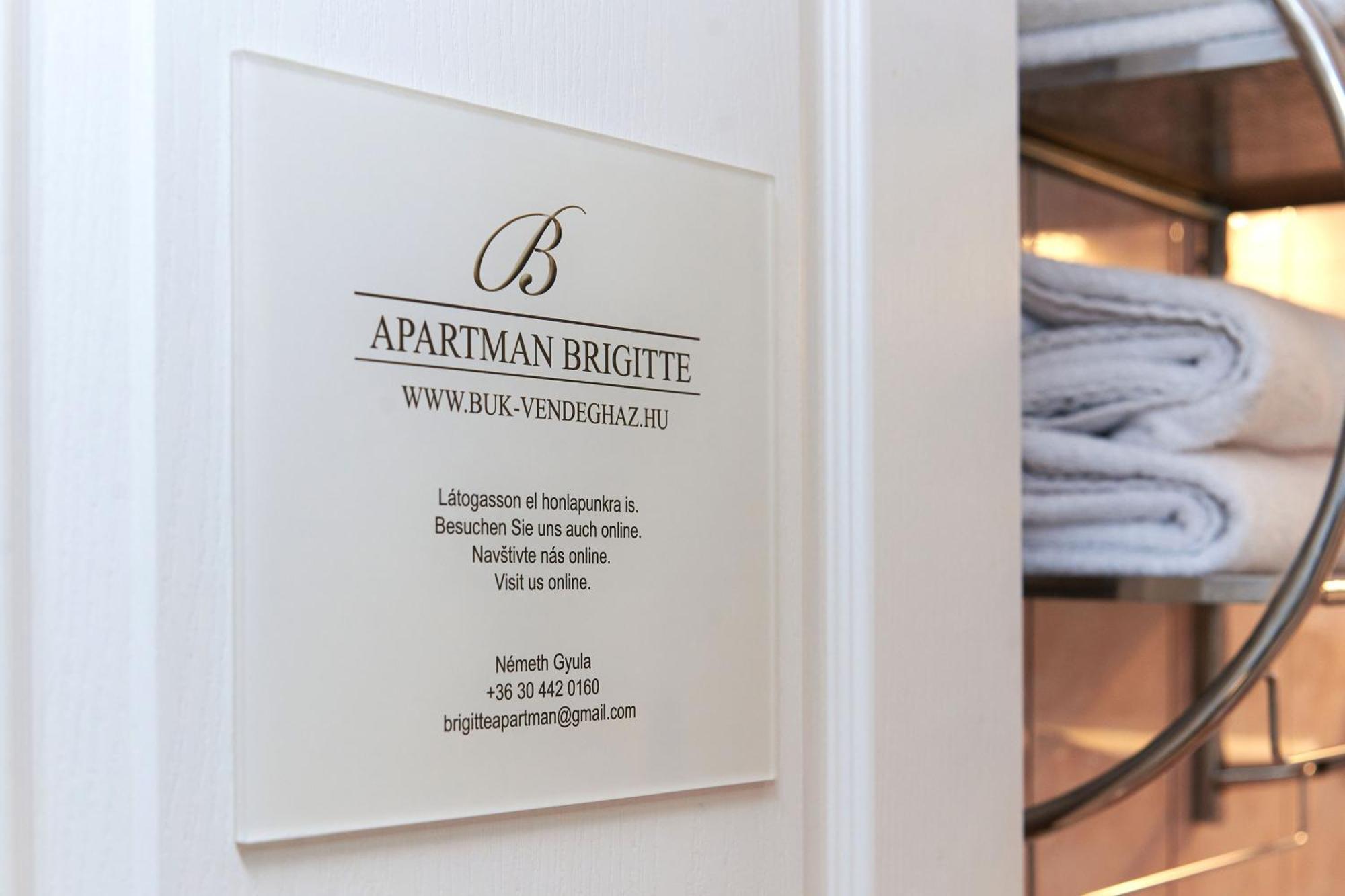 Apartman Brigitte Buekfuerdo Buitenkant foto